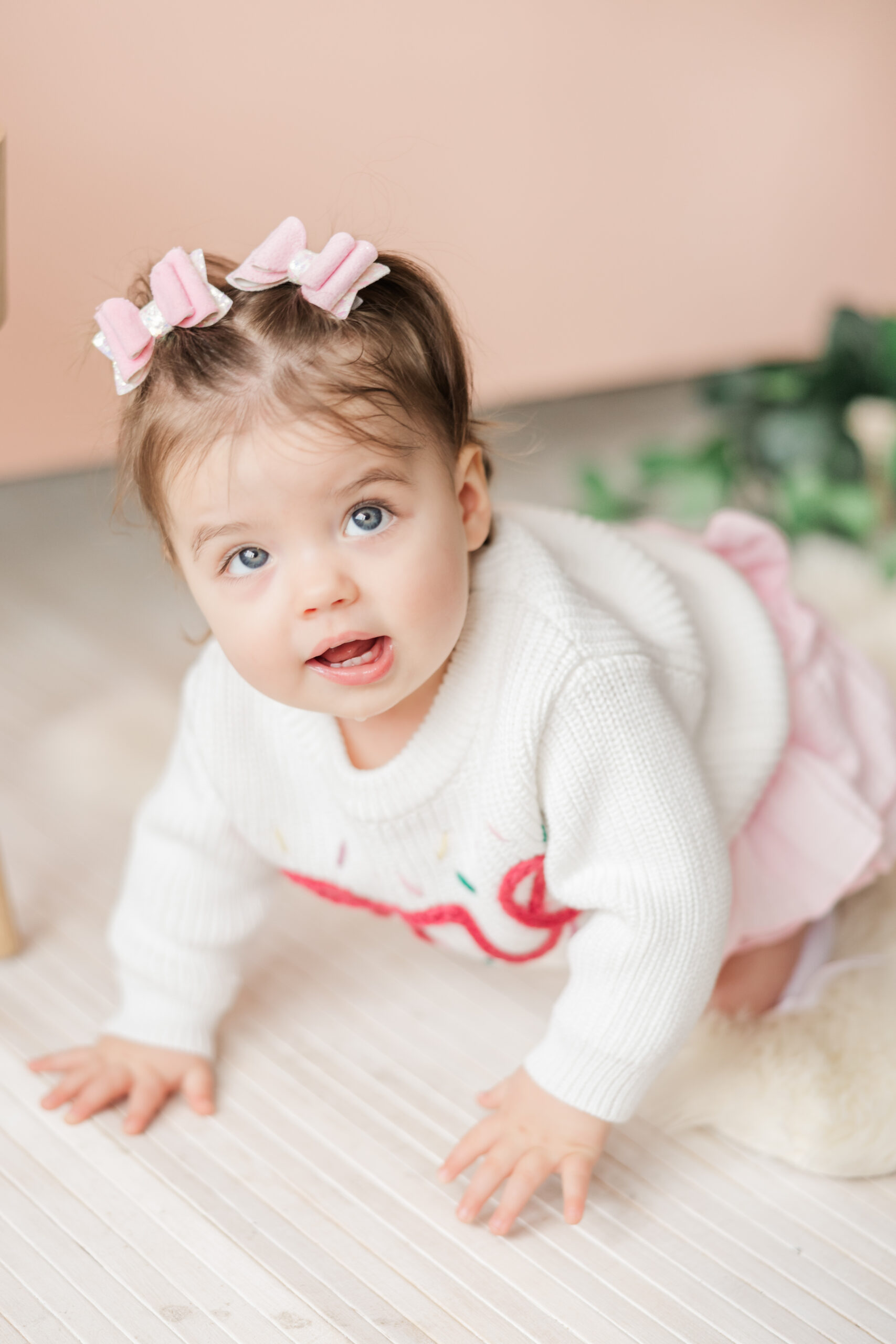 Harper turned one and we celebrated with Harper Photography at the Collective co-studio in Howell.